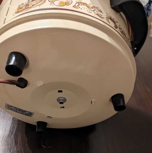 Rival 3350 5 Quart Crock Pot Slow Cooker Removable Stoneware w/ plastic lid - Picture 5 of 7